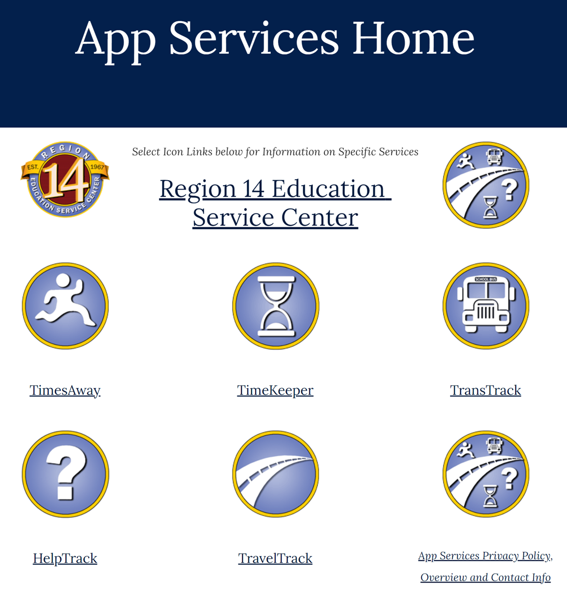 App Services Home